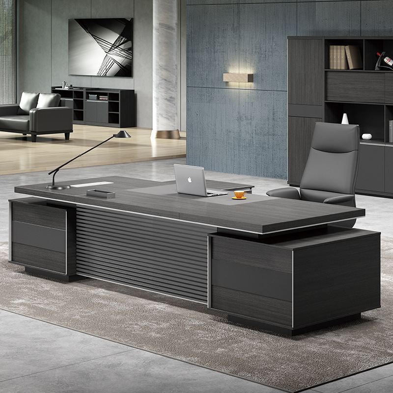 Modle DBT004 Dio Light Luxus Egyszerű, Modern iroda Egyszemélyes vezetői asztal Vezetői számítógépes asztal, magas-vége Office Executive Desk.